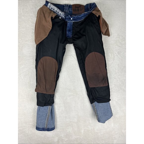 Bull-it Jeans Women’s Sz 6 SR6 Ocean 17 Slim Straight Cover Motorcycle NWT - Picture 11 of 12